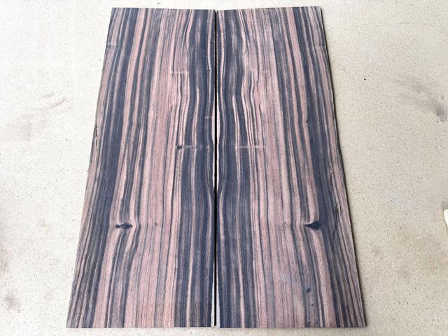 Macassar Ebony Acoustic Guitar-Back Set